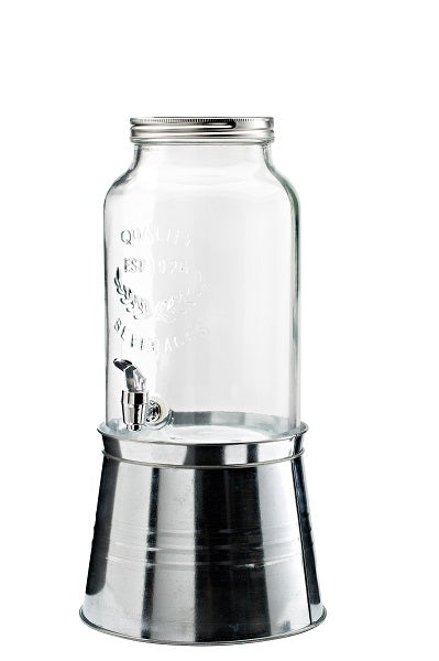 Big Jar Con Supporto Distributore Bevande 6 Litri Leone