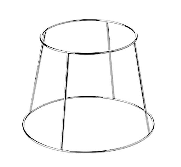 Stand Cromato Buffet Cm.28x20x20,5h