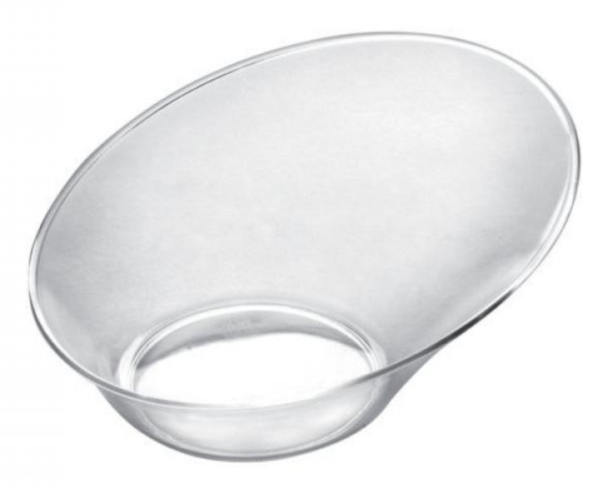 Finger Food Cf 50 Piattino Sodo Cm.0,95 Ml.50 Ps Trasparente