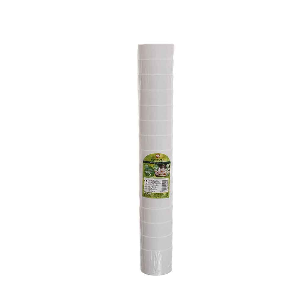 Finger Food Cf 15 Coppetta Zero Cm.0,53 Ml.60 Ps Bianco