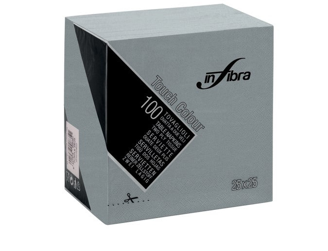 Infibra Cf.100 Tovagliolo 25x25 Grigio