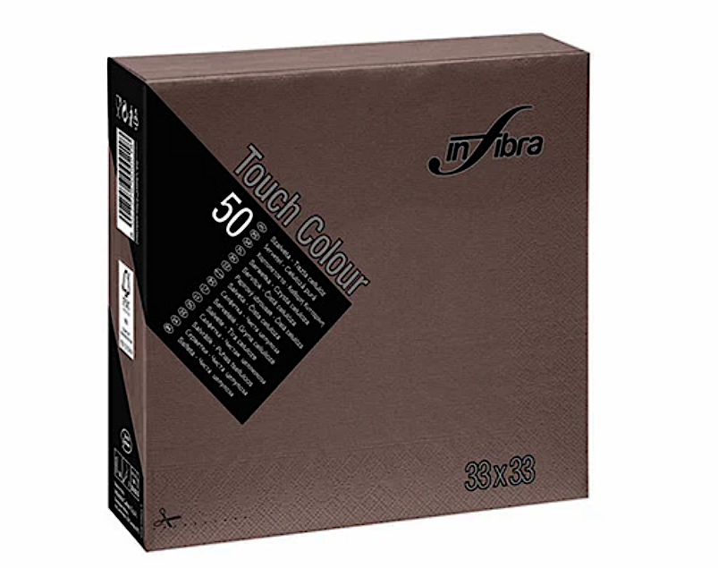 Infibra Cf.50 Tovagliolo 33x33 2v Cacao