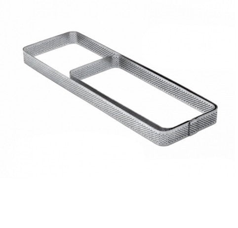 Fascia Inox Microforata Rettangolare Con Angoli Tondi Cm.190x80x20