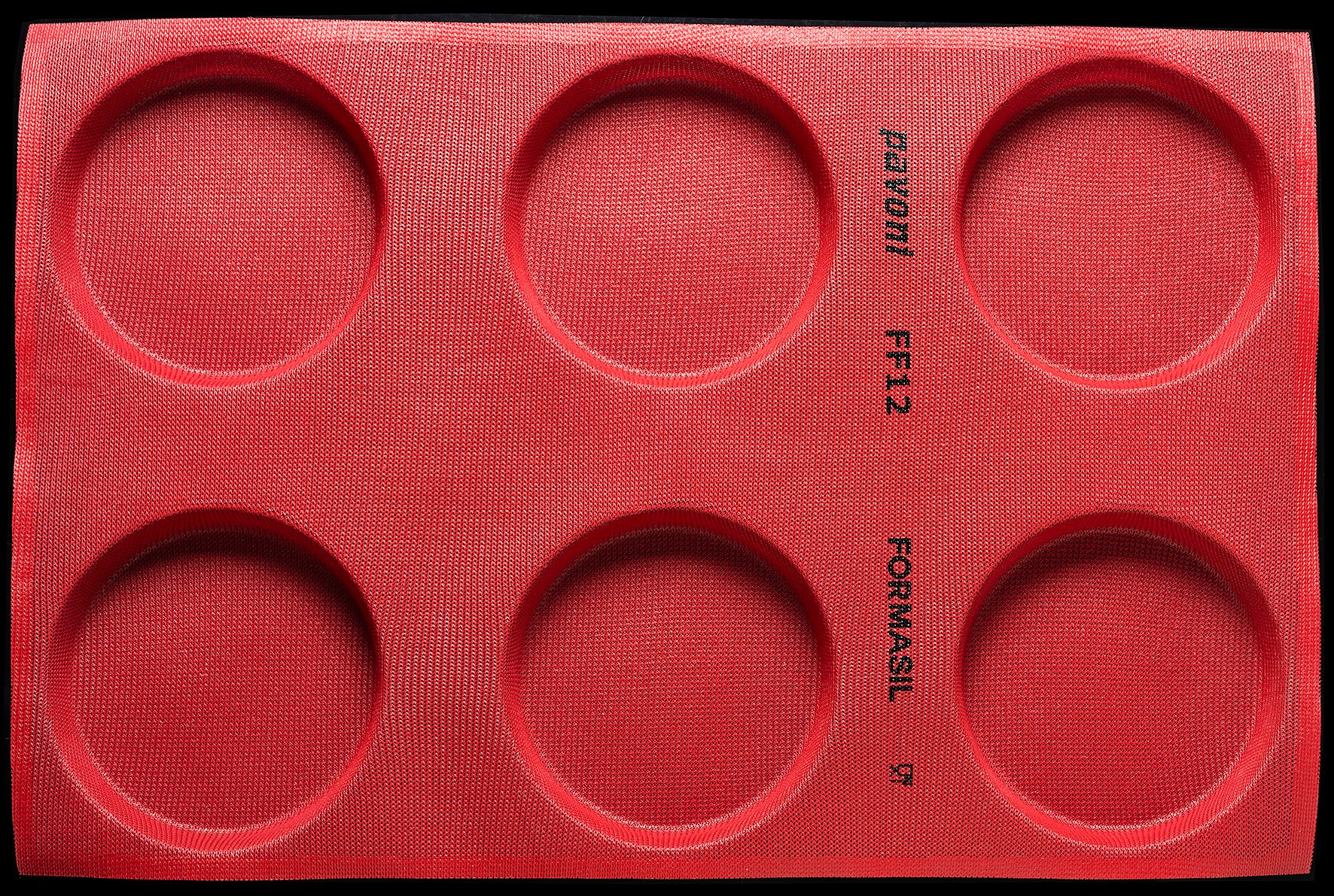 Formasil Stampi Silicone Mm585x385 Diametro 40mm 6 Impronte Pavoni