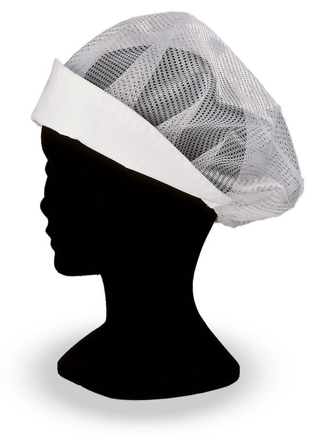 Confezione 2 Berretti Donna Rete Bianco
