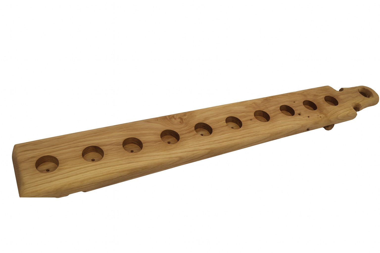 Spadino Servi Cicchetti Con Manico Cm.60x8 10 Fori In Legno Di Faggio