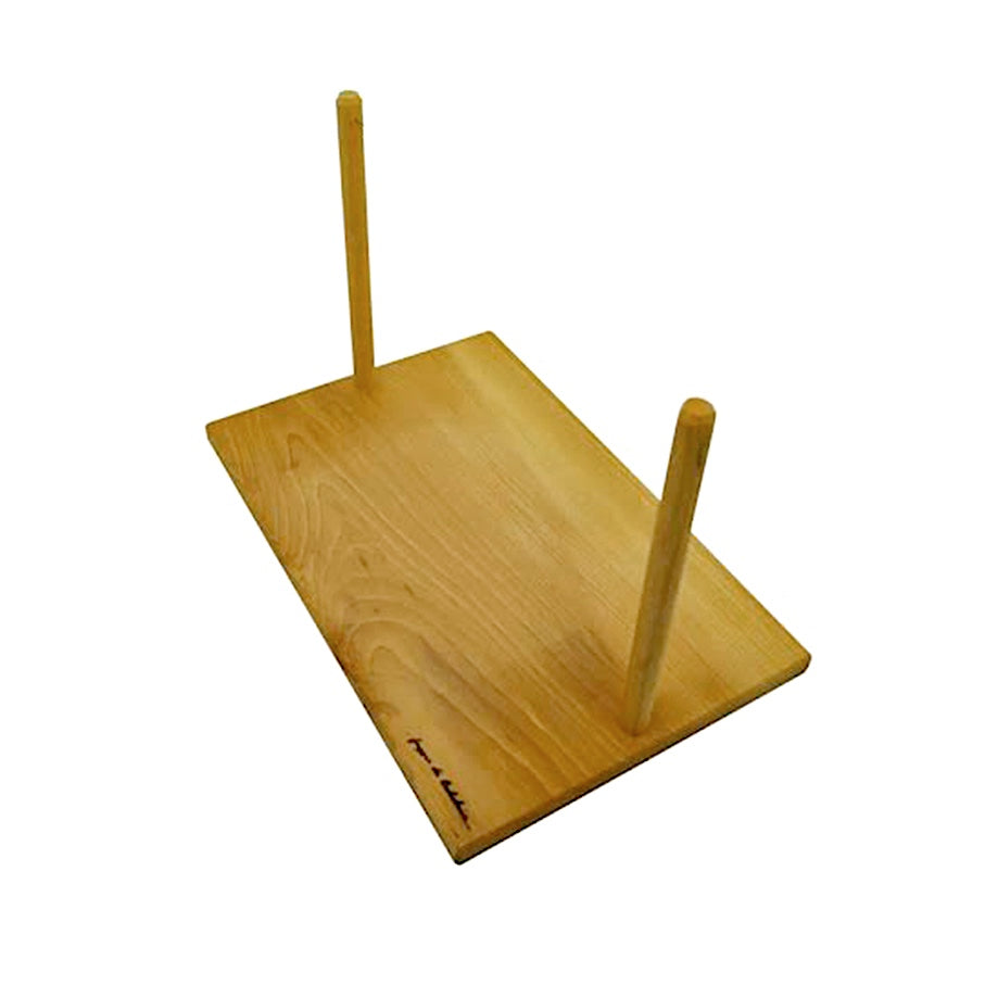 Tagliere Appendi Salumi Cm.38x25x27h Lagno Di Faggio Massello