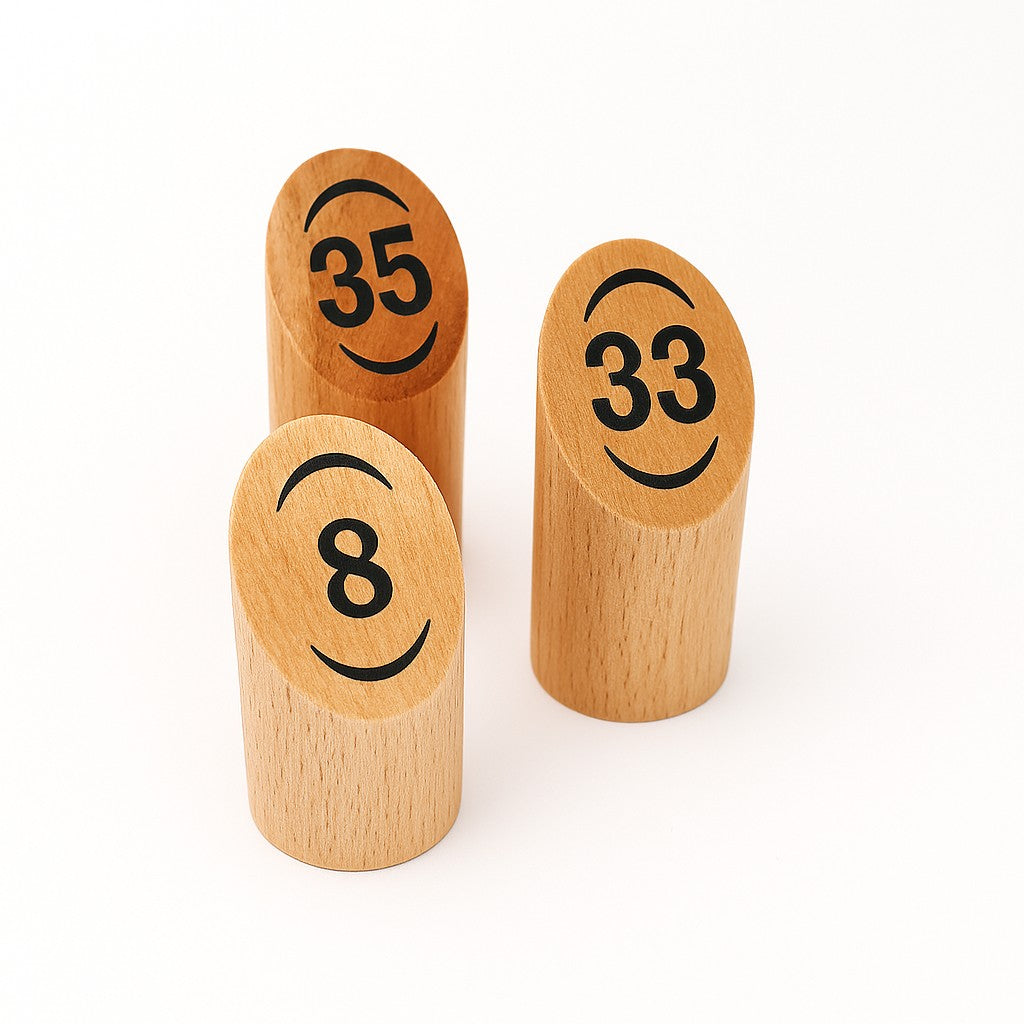 Cf 10 Segna Tavolo Numerato Da 31 A 40 Con Cassettina