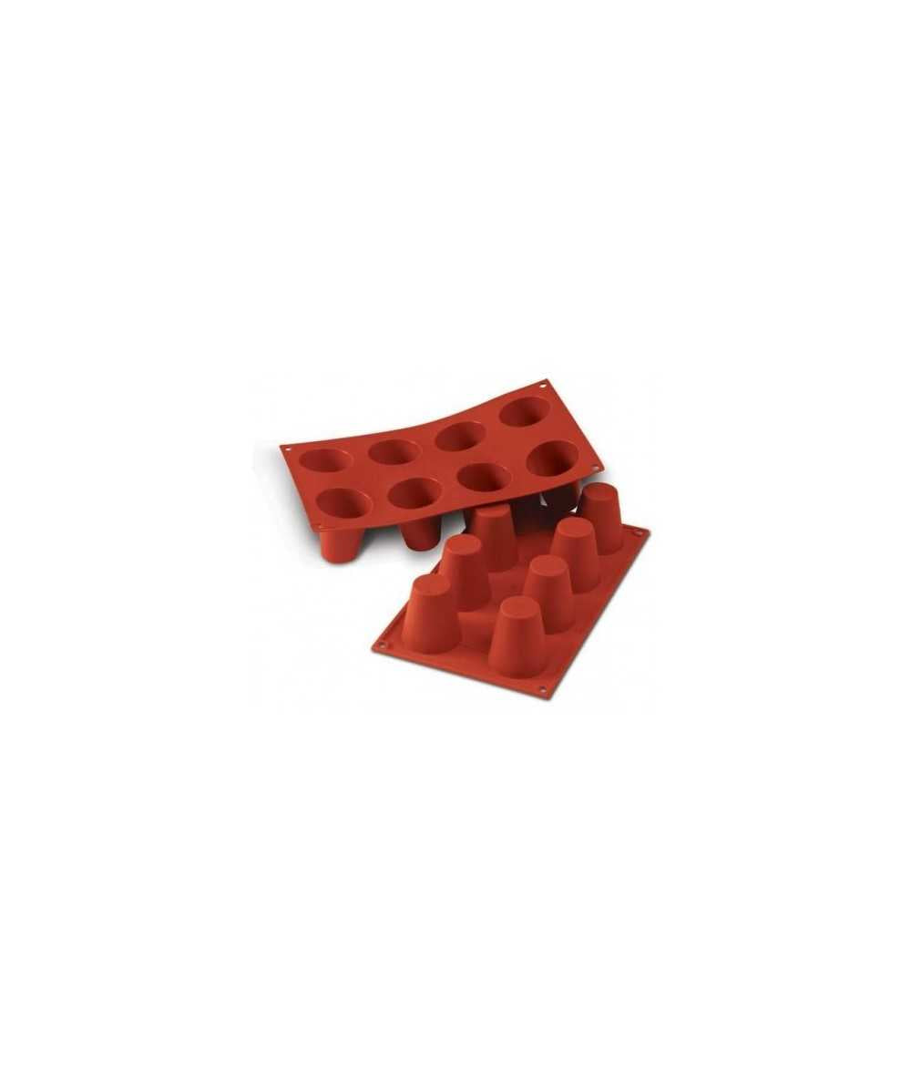 Sf021 Baba' Stampo In Silicone Diam.55  H.60 Mm Terracotta