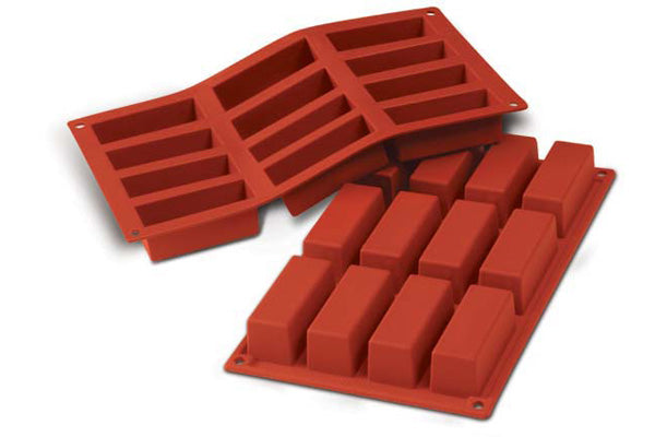 Sf026-stampo Silic.N.12cakes 79x29 H30m M Terracotta