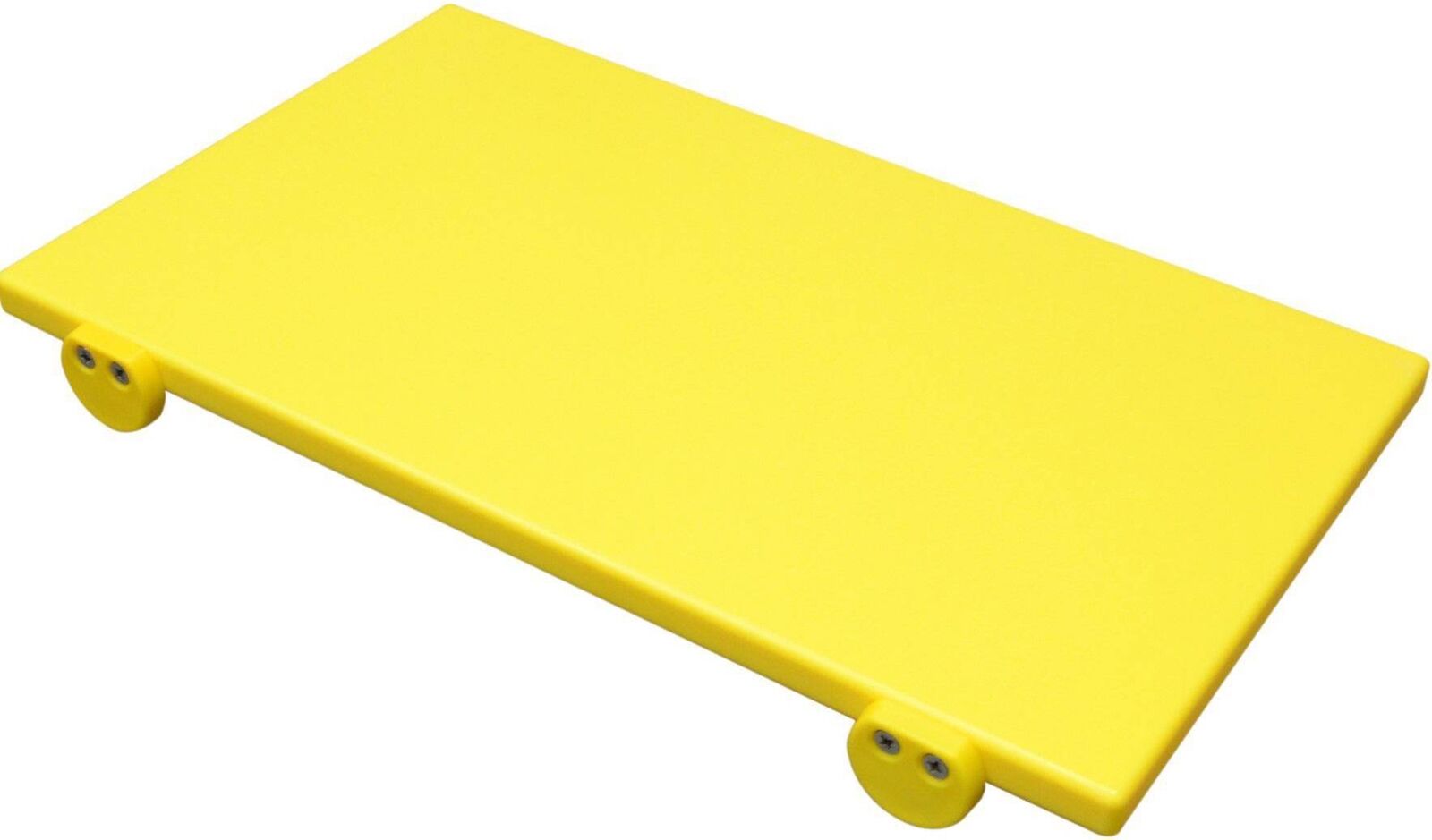 Tagliere Polietilene Cm.50x30x2 Con 2 Fermi Giallo