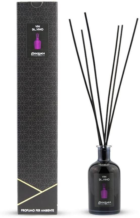 Profumatore Ambiente 100ml Uva Rossa Con Bacchette