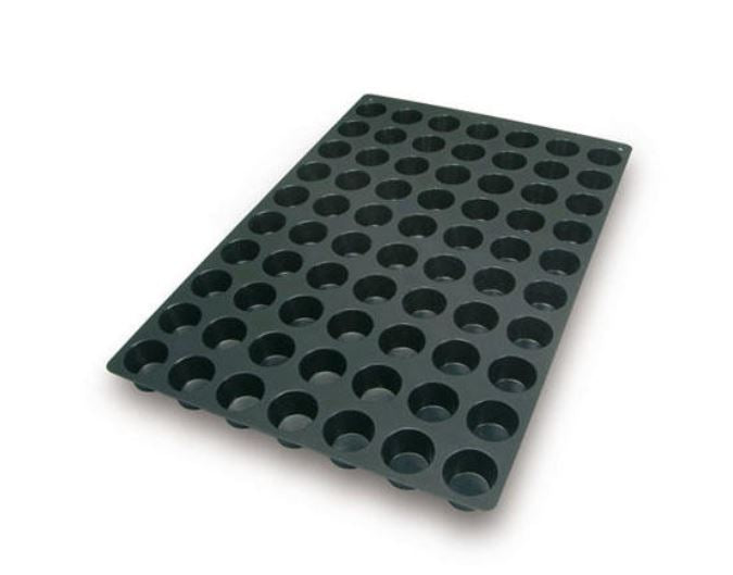 Sq007-sessantaquaranta N. 70 Mini Muffin ø45 H 30 Mm Nero
