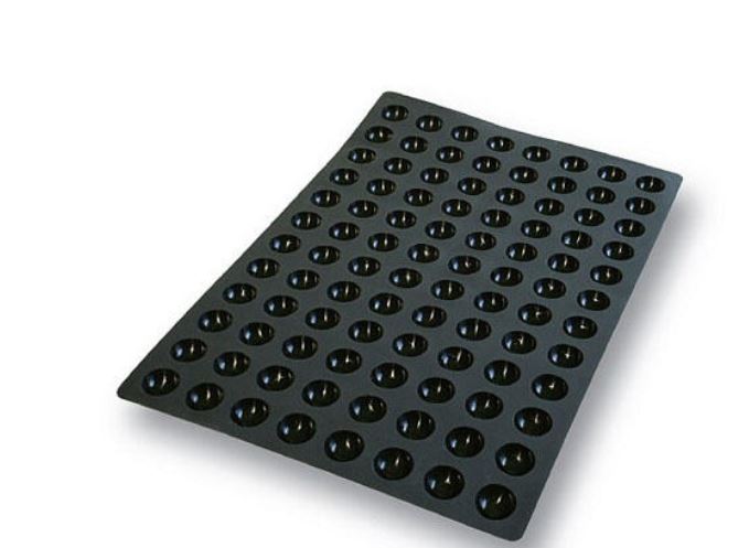 Sq015-sessantaquaranta N. 96 Mini Semisfere ø35 H 17,5 Mm Nero