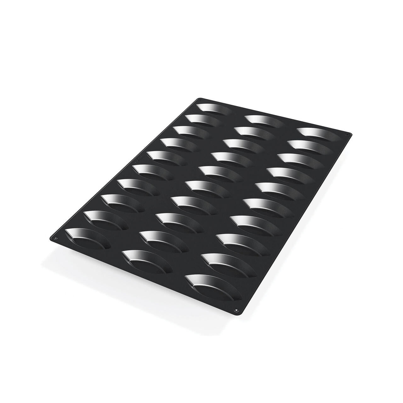 Sq054-sessantaquaranta N. 30 Barchette Cm.10,5x4,5 H.1,5 Nero