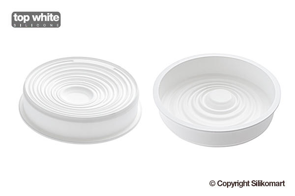 Vague-stampo Silicone 200 H45mm Bianco