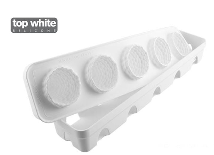 Mora Lampone 110-stampo In Silicone ø65 H 67 Mm+supporto In Plastica