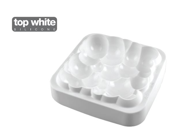 Cloud 1600 - Stampo In Silicone 200x200h55mm Bianco