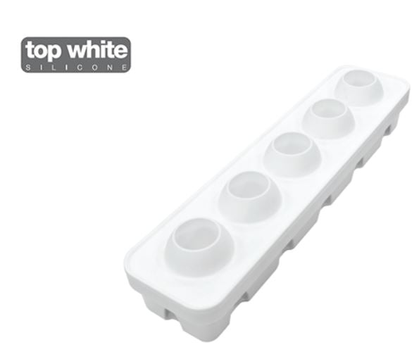 Mela, Ciliegia   Pesca 115-stampo In Silicone ø60 H 55 M + Supporto