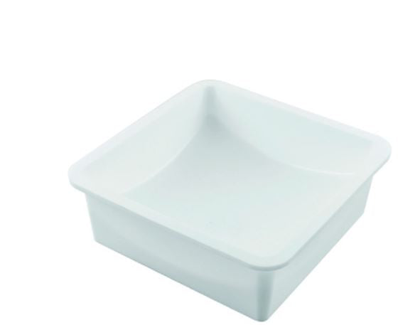 Square Sphere1200-stampo In Silicone 160x160 60 Mm Bianco