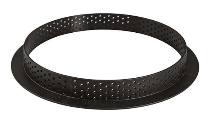 Tarte Ring Round ø190 H20 Mm-anello Microforato Nero