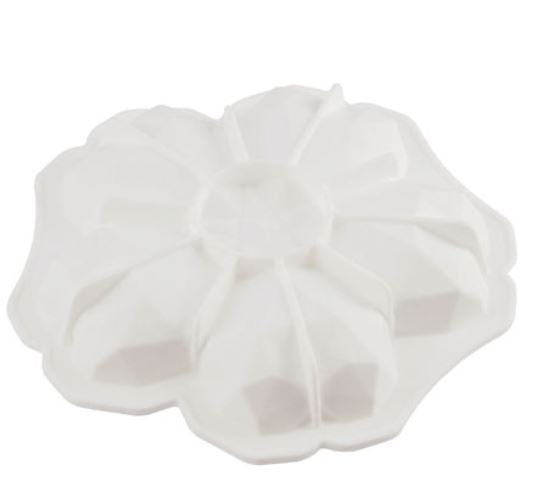 Sakura Origami 600-stampo In Silicone ø170 H 30 Mm + Cutter Bianco