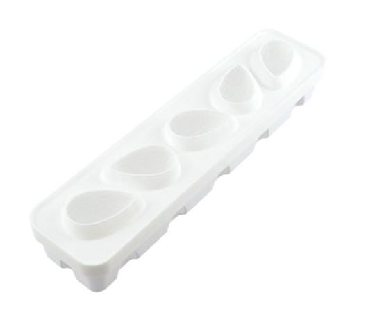 Fragola120-stampo In Silicone 60x77 H54 Mm + Supporto In Plastica