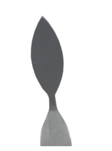 Cls 04-choco Leaves Spatula 6 X 4.5 Cm