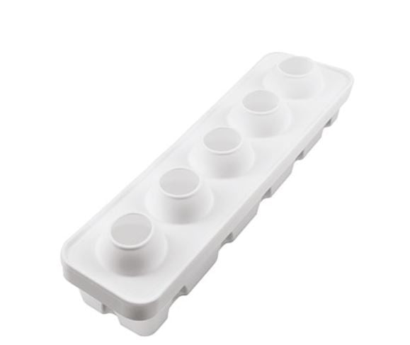 Nocciola125-stampo In Silicone 59x59 H62mm + Supporto In Plastica