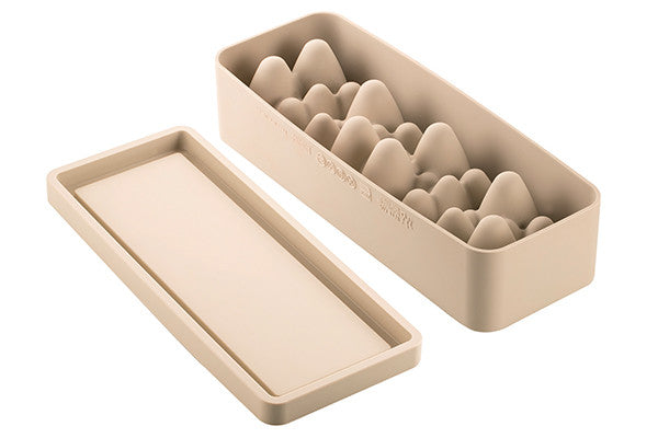 Kit Ice Glow-tortiera+tappetino Pini Grigio