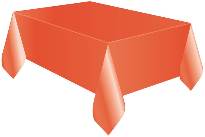 Tovaglia Cm.100x100 Tessuto Non Tessuto Confezione 25 Pezzi Arancio