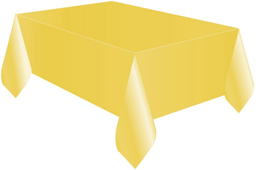 Tovaglia Cm.150x150 Tessuto Non Tessuto Confezione 25 Pezzi Giallo