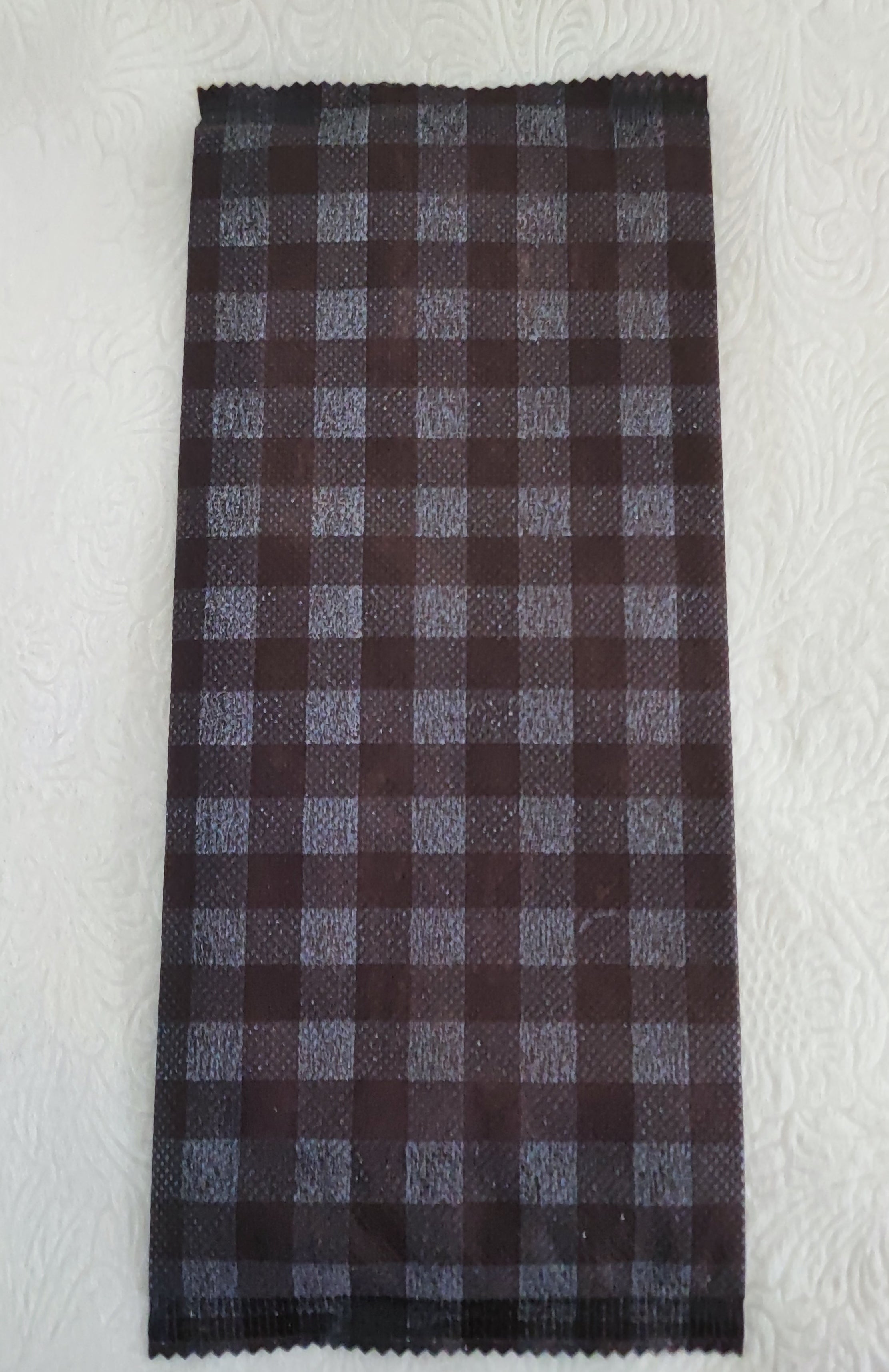 Scozzese Confezione 50 Portaposate Tnt Marrone Cm.11x25