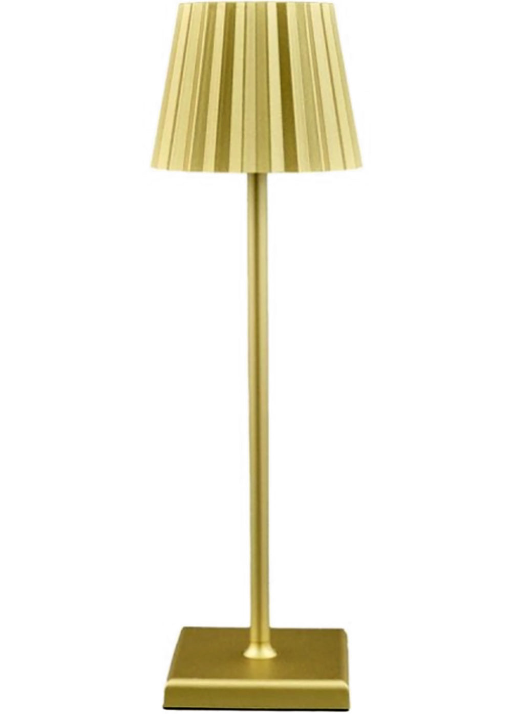 Plisse Pro Lampada Touch Oro Cm.10x10x38h