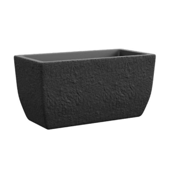 Petram  Fioriera Cm.80 Effetto Ardesia Nero