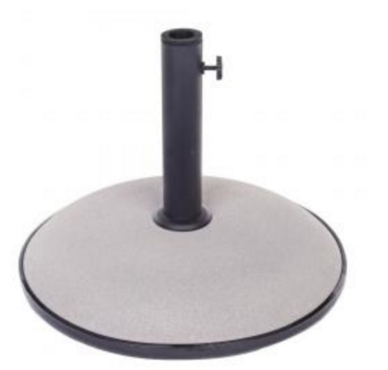 Base Per Ombrellone Da 30kg Color Tortora