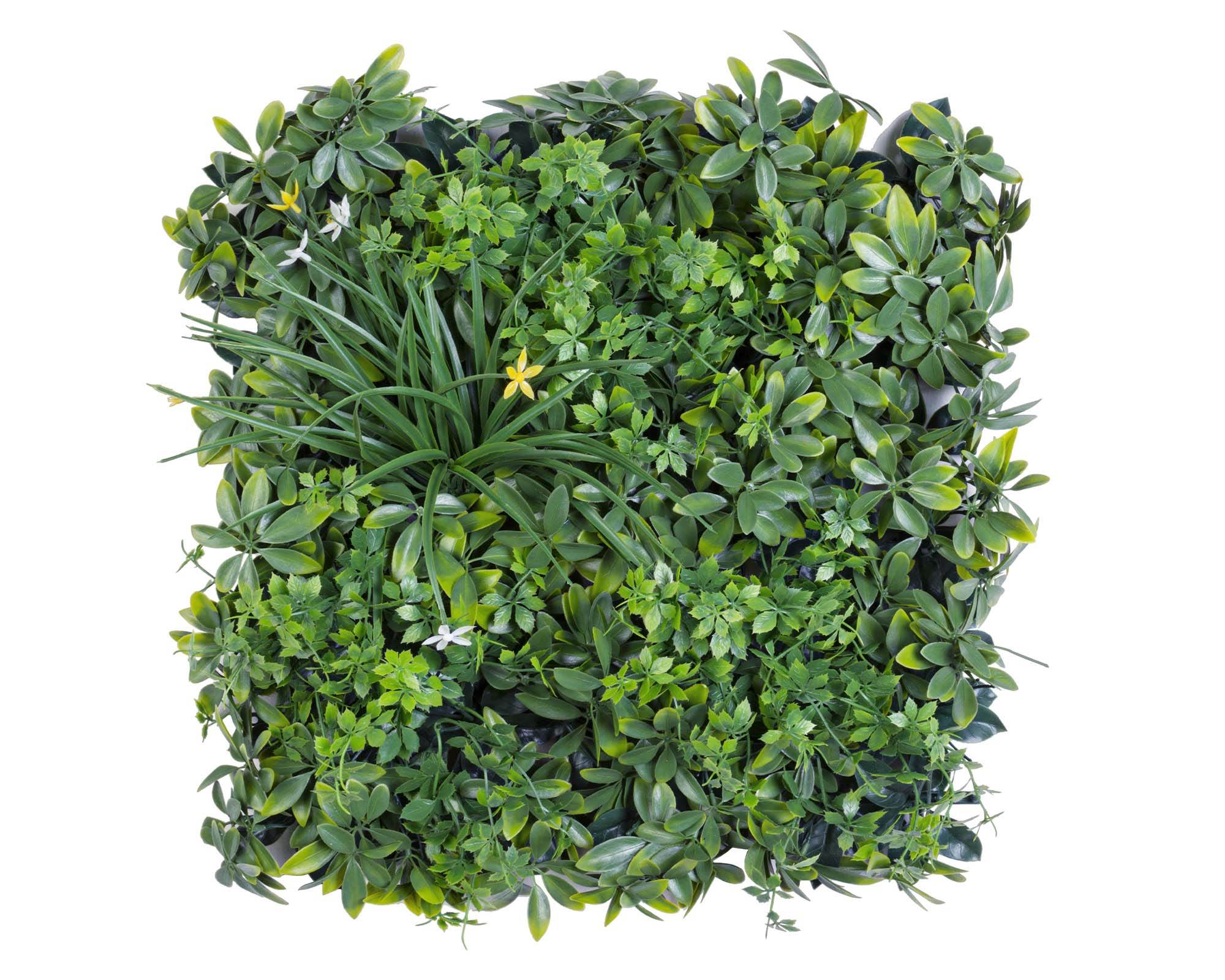 Parete Sintetica Verde Narciso Cm.50x50 0790421