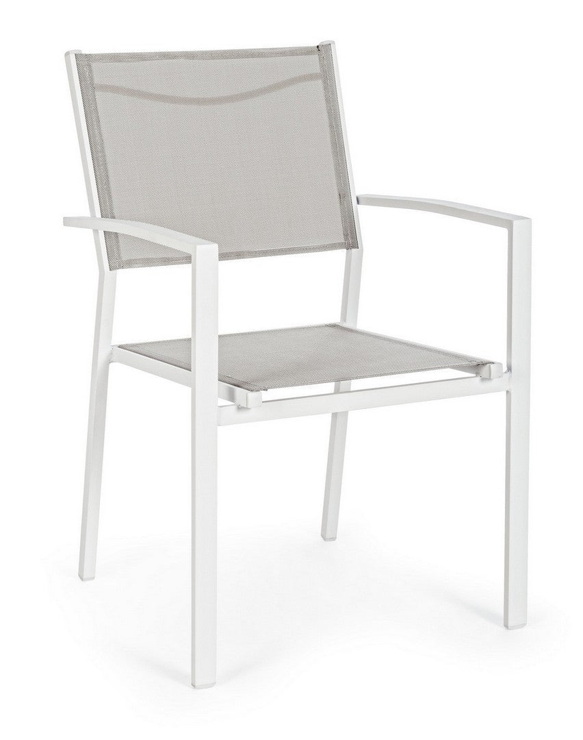 Hilde Cloud Poltrona Con Braccioli Bianco Cm.57x60xh.88