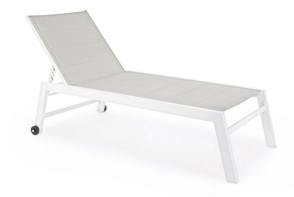 HILDE LETTINO CON RUOTE BIANCO CLOUD CM.65X200X102