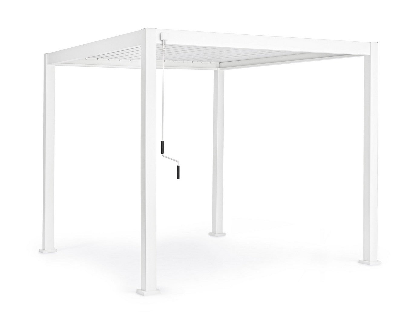 Ocean Gazebo Metallo Cm.300x300x250 Bianco