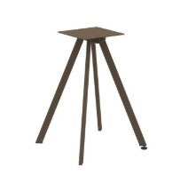 Alice Base Tavolo Bronzo Cm.57x57x73h