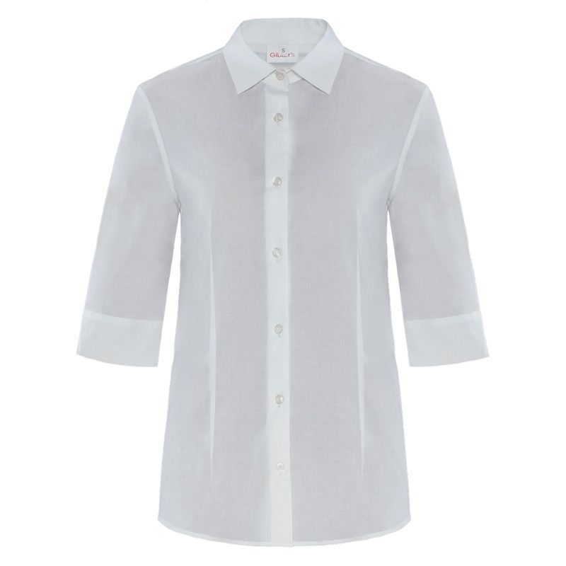 Flavia Camicia Taglia S Manica 3/4 Bianca