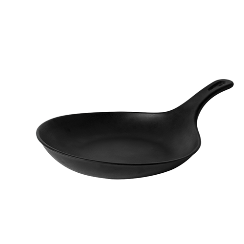 Vassoio Melamina Cm.51x35x16h Nero Con Manico
