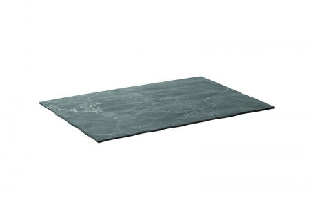 Royal Black Vassoio Rettangolare Cm.30x14x0,9 Melamina