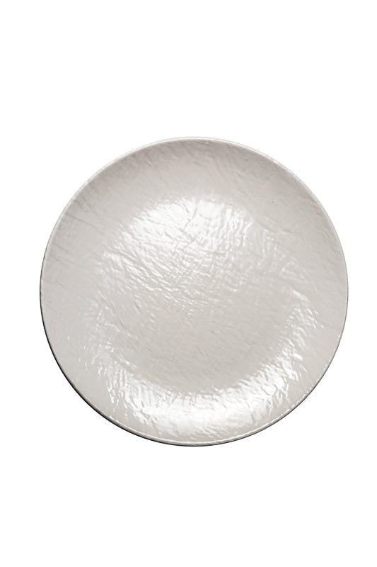 Stone Age Vassoio Tondo Cm.40x4h Bianco Melamina