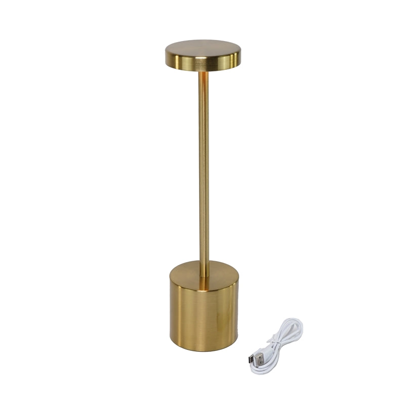 Lampada Touch Oro Dimmerabile 3 Toni Metallo