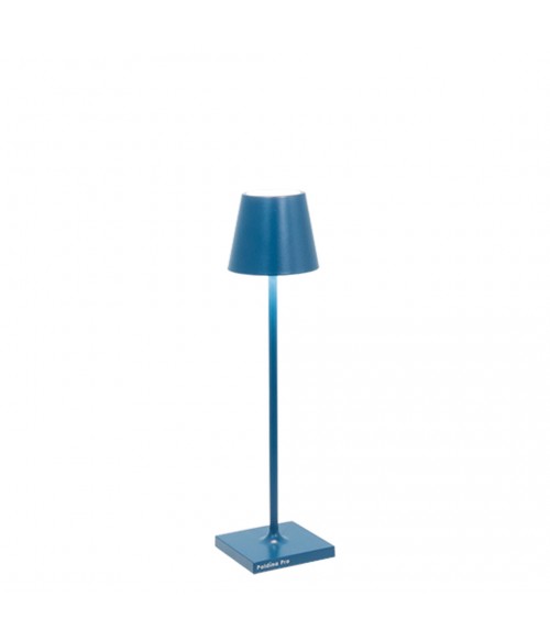 Poldina Pro Micro Lampada Da Tavolo Mm.70x275 Blu Capri