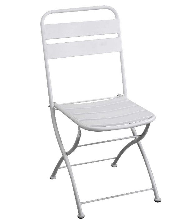 Rovigo Sedia Pieghevole Bianco