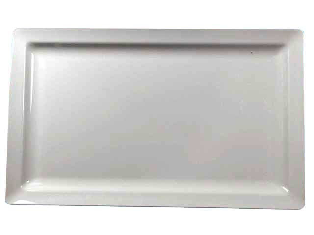 Vassoio Bianco Rettangolare Cm.44x27 Melamina