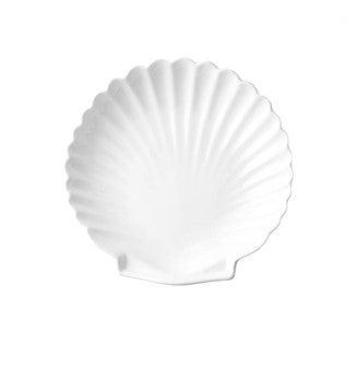 Conchiglia Piattino Cm.17,5 Bianco Melamina